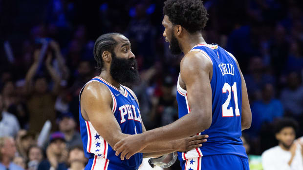 James Harden, Joel Embiid, Philadelphia 76ers